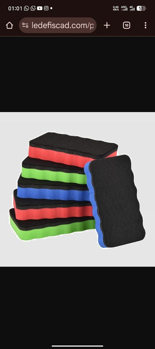 Lot de Marqueurs et Tableau Blanc