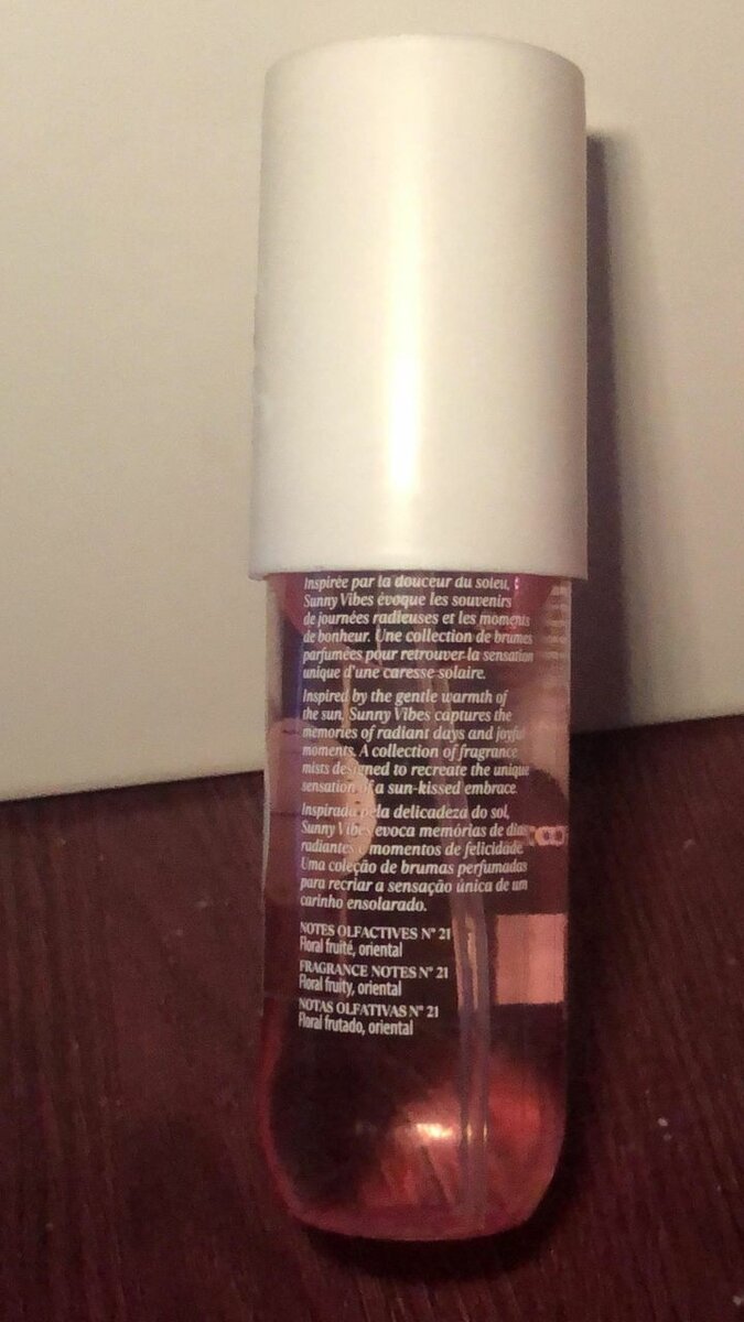Brume parfumée Pink Flirt