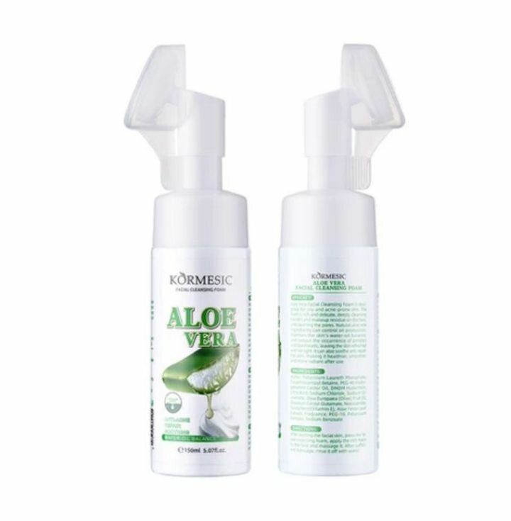 Mousse Nettoyante Visage Aloe Vera