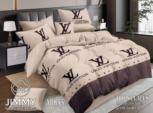 Housse de couette élégante en coton