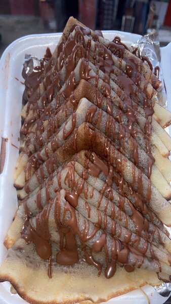 Délicieuses crêpes au Nutella