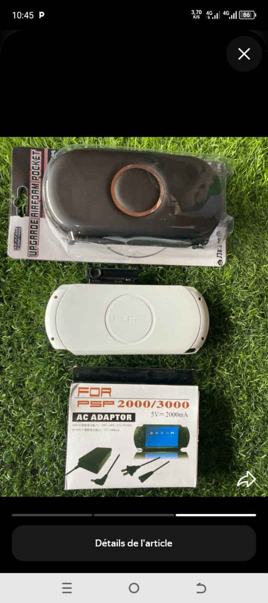 Console de jeu PSP 3000