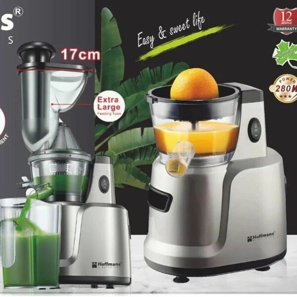 2in1 Hoffman Citrus and  Slow juicer