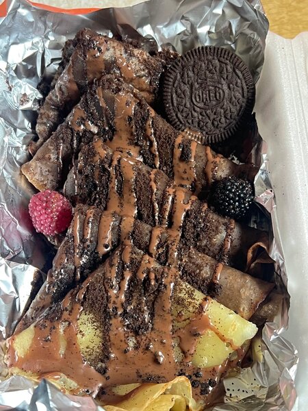 10crepes  nutella ,Oreo,haribo