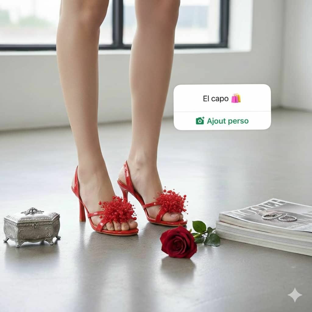 Sandales à talons élégantes