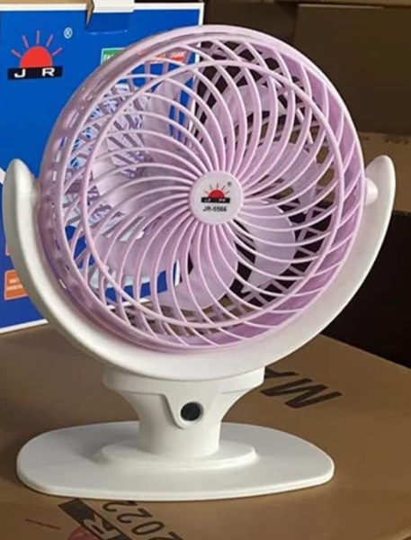 ventilateur portable rose