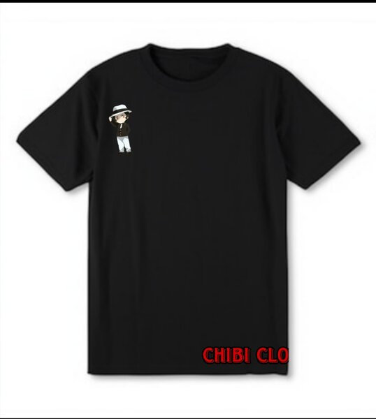 Tee shirt chibi closets x muzan noir