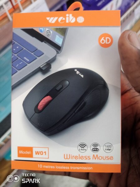 Souris Sans Fil Weibo W01 6D