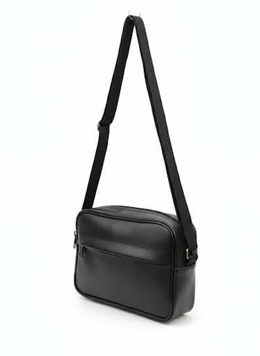 Sac bandoulière noir élégant