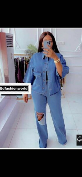 Veste et Jean Décontractés