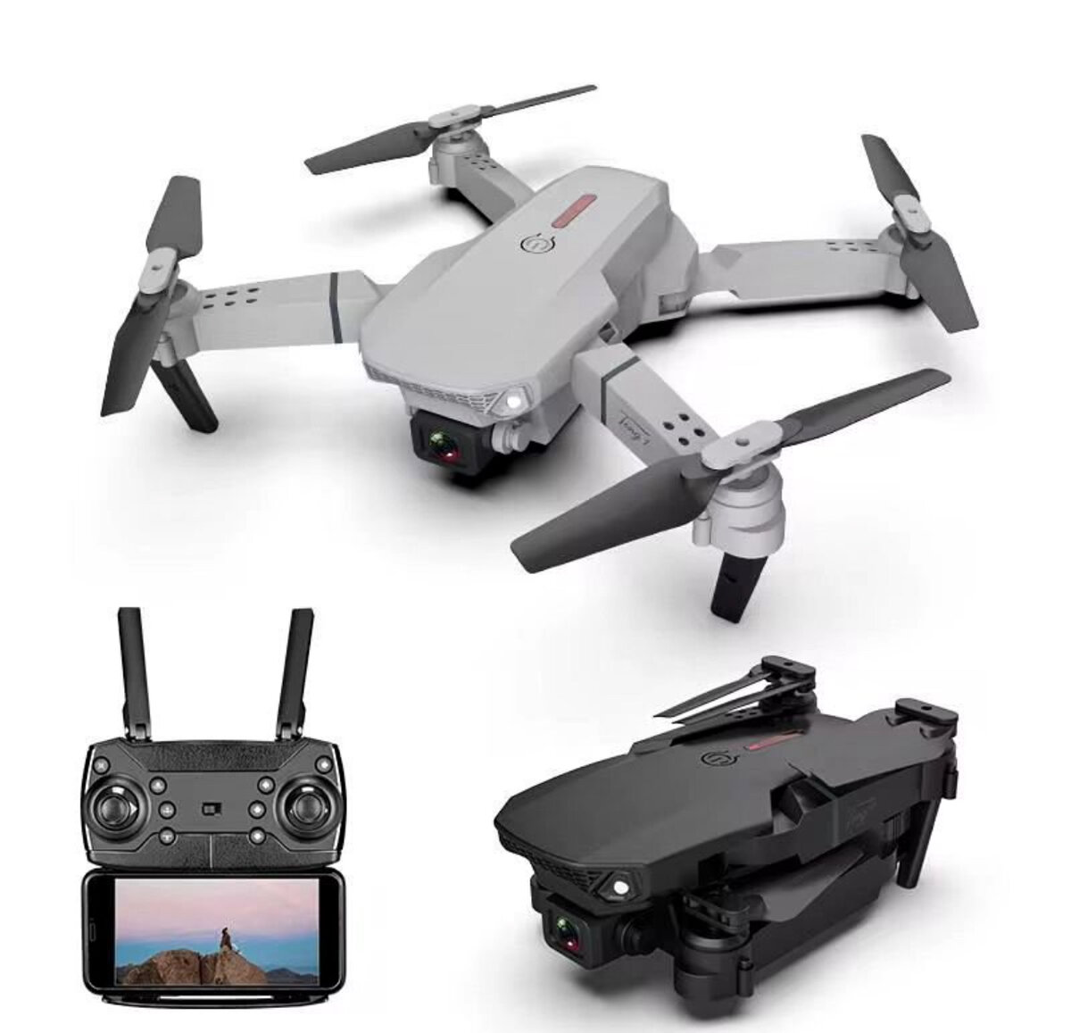 Drone avec caméra HD et télécommande