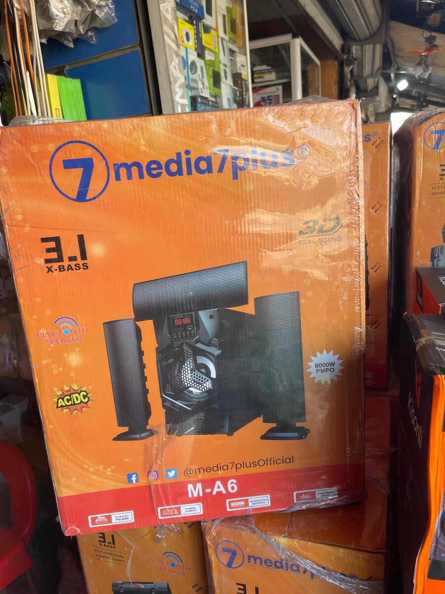 Media 7Plus X-Bass Sound System