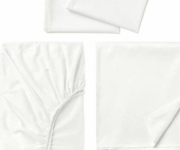 Draps housse 1 couverture 2 taies d'oreillers