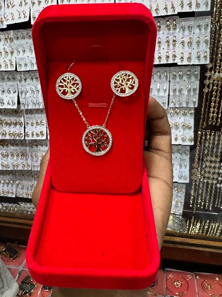 Coffret Bijoux Arbre en Or