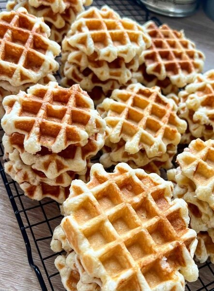 Gaufres croustillantes maison