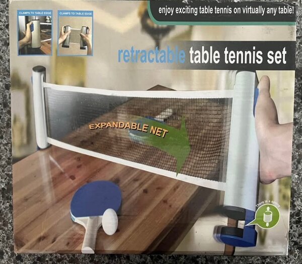 Emerson Retractable Tennis Set