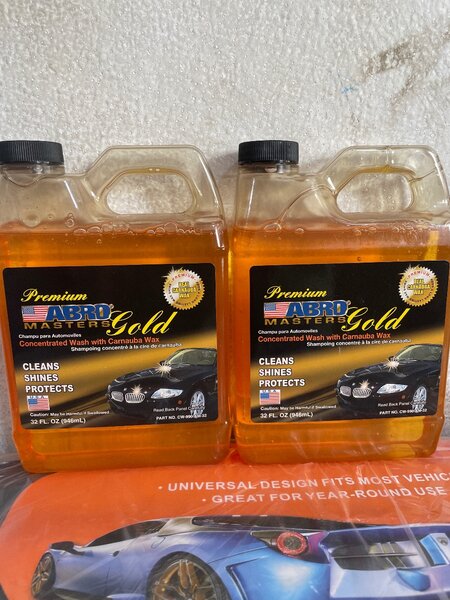 Produits de nettoyage auto