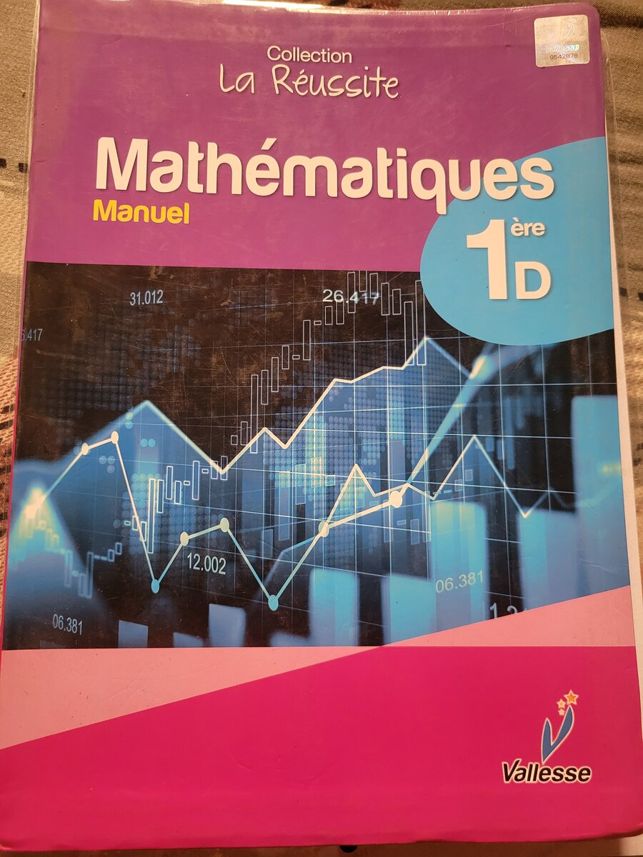 Livres Scolaires 1ère D