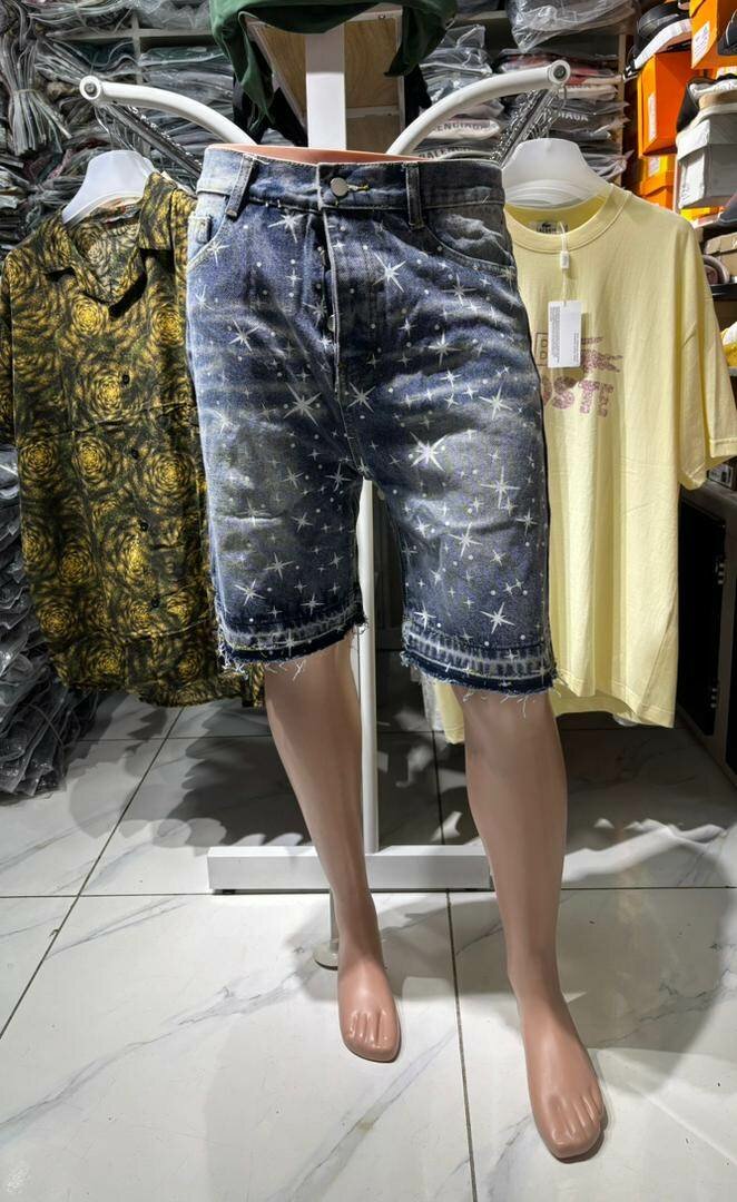 Shorts en denim personnalisés