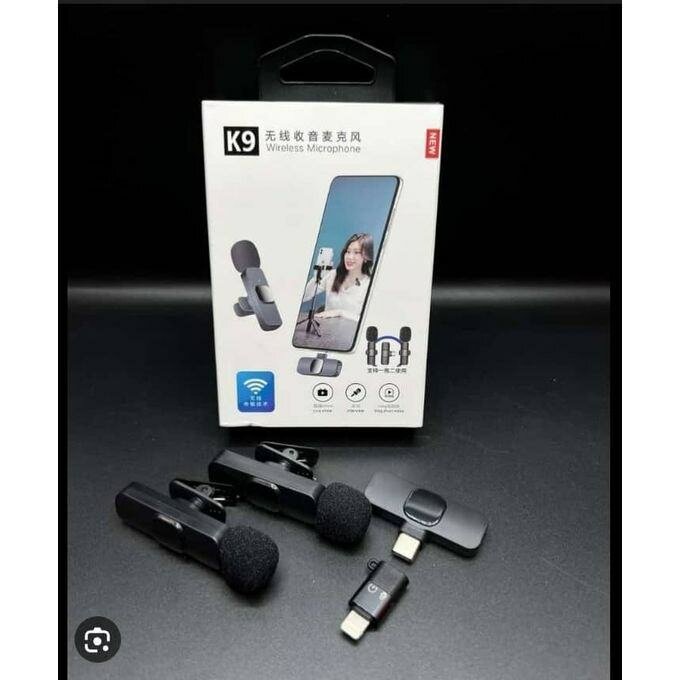 Microphone Lavalier Sans Fil HD