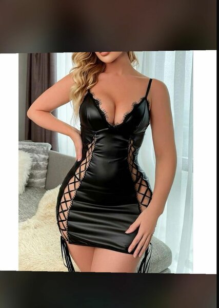 Robe Sexy en Dentelle Noire