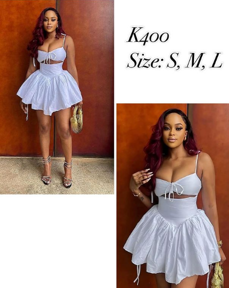 white sleeveless dress with slits