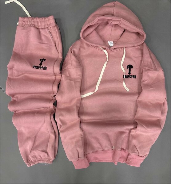 Ensemble de survêtement rose tendance