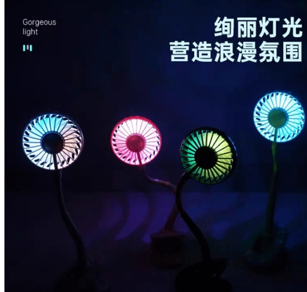 Ventilateur LED Portable Flexible