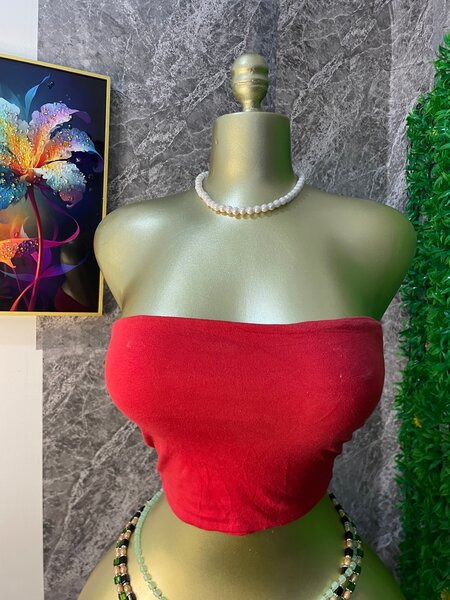 Top tube rouge élégant