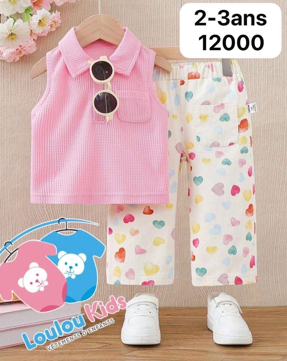 Set d'été enfant confortable