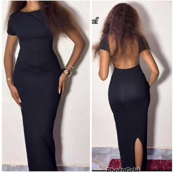 Robe Longue Élégante Noire