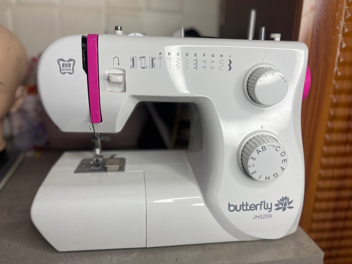 Butterfly sewing machine(JH5209)-9 stitches