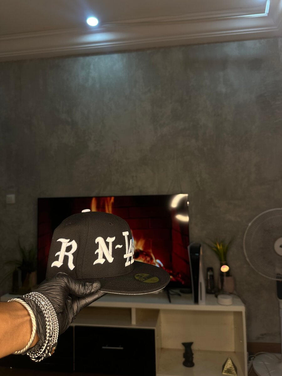 Casquette ajustable noire