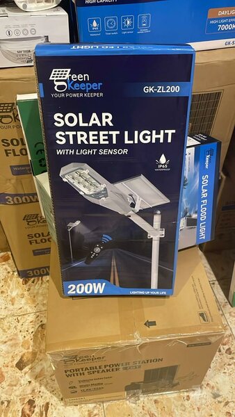 Lampe Solaire de Rue 200W