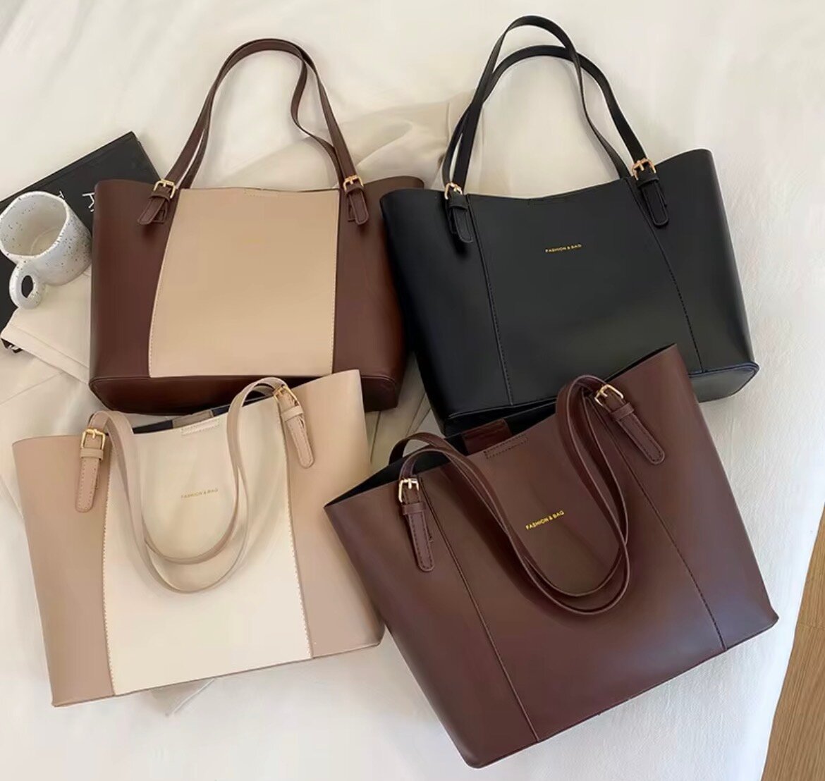 Élégant sac à main en cuir