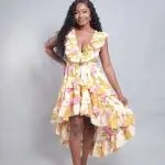 Robe lumineuse de style colombien