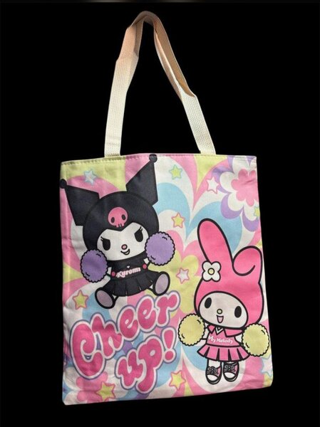 Sac cabas kawaii en toile
