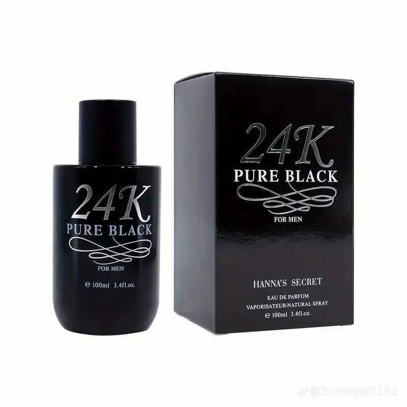 24K Pure Black Pour Homme