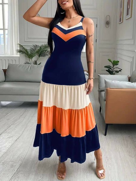 Robe Maxi Décontractée Élégante