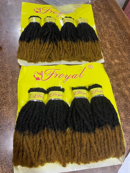 Extensions de cheveux synthétiques