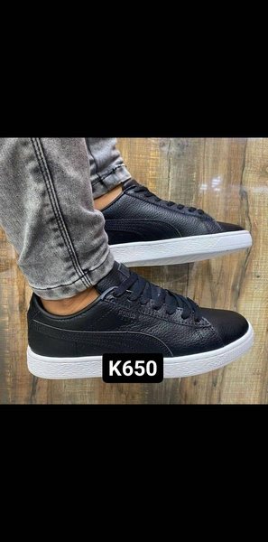 Sneakers leather black