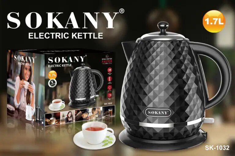 Bouilloire Électrique Sokany 1,7L