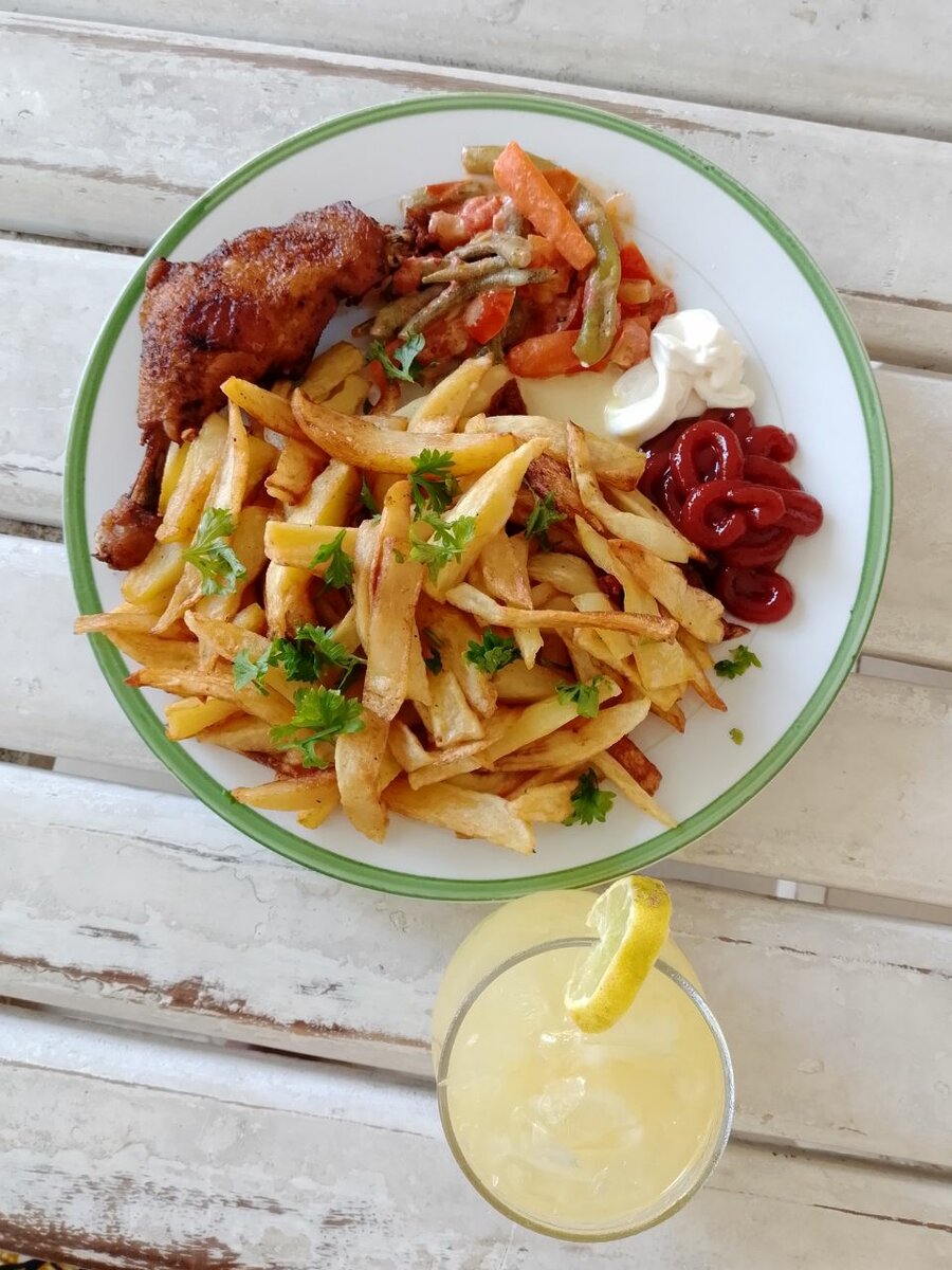 Délicieux Poulet Frites