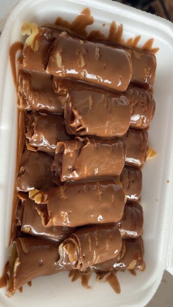 Crêpes gourmandes au chocolat