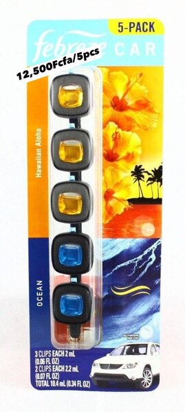 Désodorisant voiture 5-pack