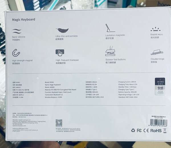 iPad 10th Gen Magic Keyboard 10.9(Wiwu)