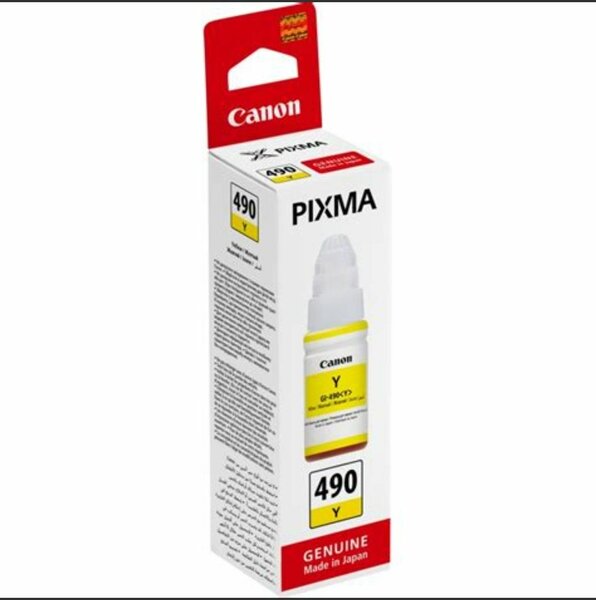 Bouteille d'encre 490 jaune