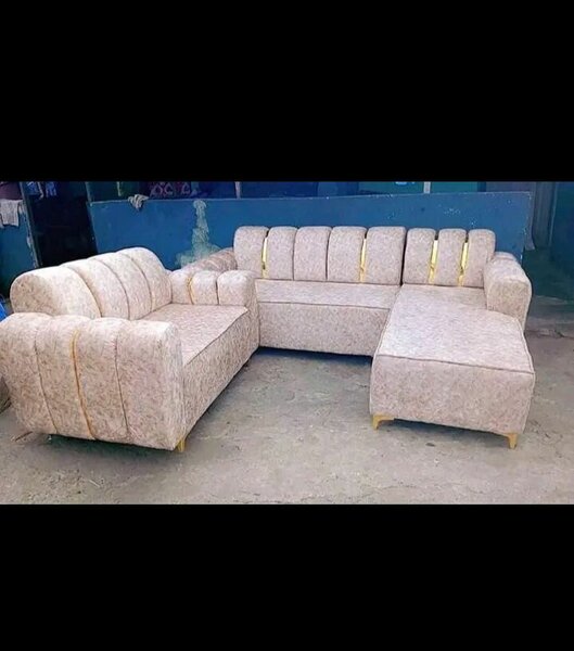 Ensemble canapé modulable 3 pièces en tissu