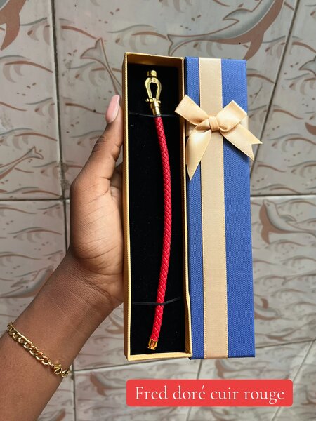 Bracelet Fred en cuir