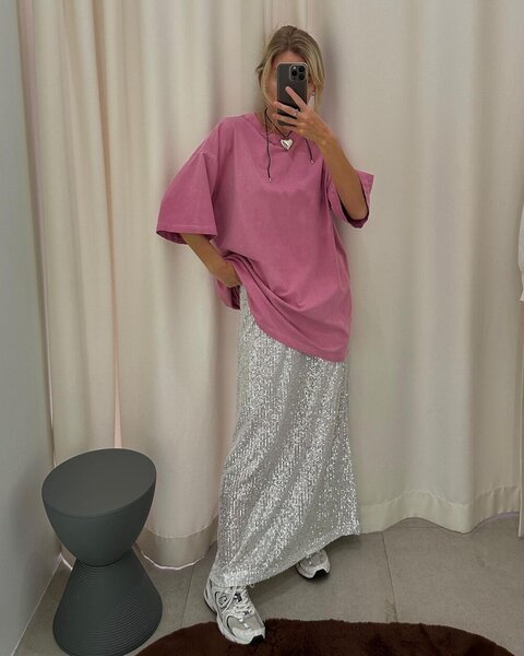 Юбка макси длина